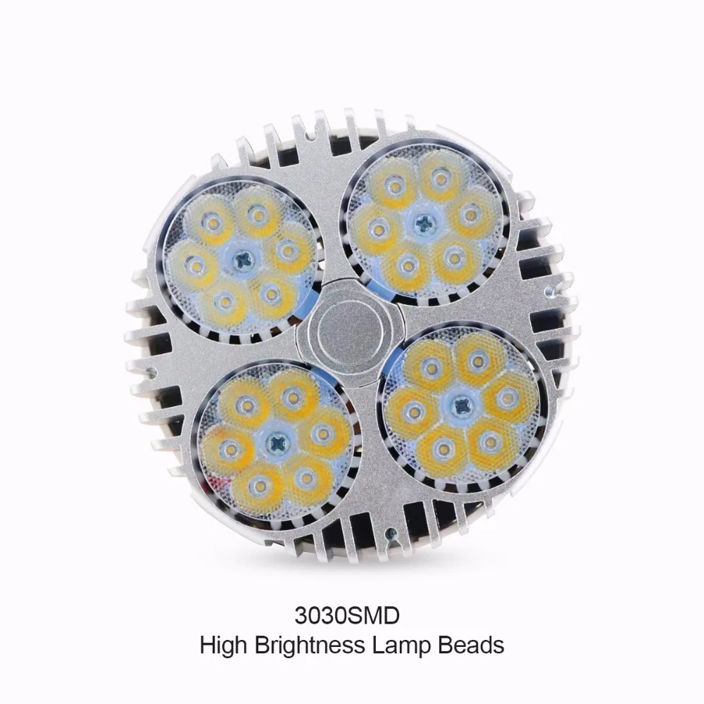 Светодиодная лампа YWXLight G8.5 PAR30 24 Вт 35 3030SMD сменная галогенная лампа|Светодиодные