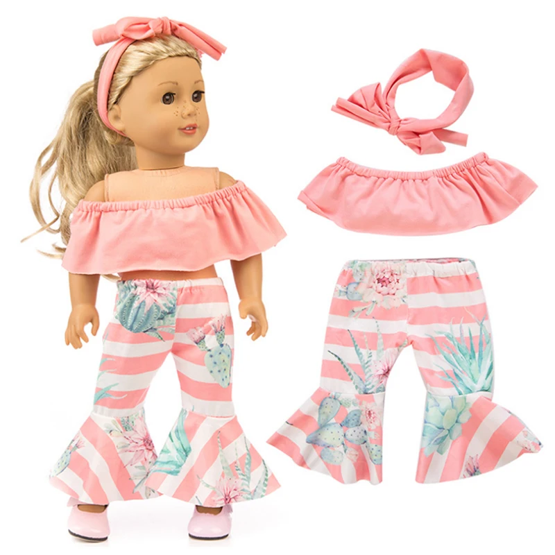 18 дюймовых кукол одежда-милая одежда для моего маленького ребенка-18 ''/43-46 см жизнь/поколение ребенка кукольный наряд-игрушки аксессуары Подходит подарок для девочки