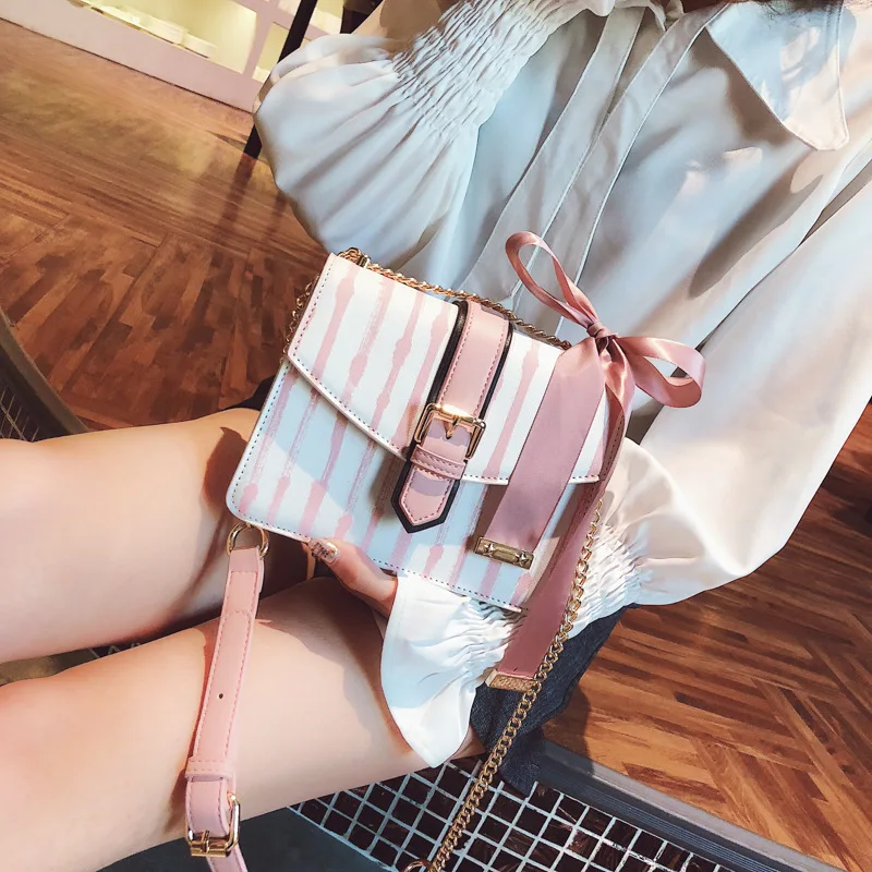 

High Quality Crossbody Bags for Women Pu Leather Shoulder Bag Fashion Designer Ladies Messenger Bags Casual Female Chain Handbag