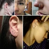 Pendiente de Aro para la nariz sin costuras, Gema de circonita redonda, Hélice para oreja, cartílago con Clicker, Daith Rook Snug, anillos para el trago, Piercings para la oreja, joyería, 1 ud. ► Foto 2/6