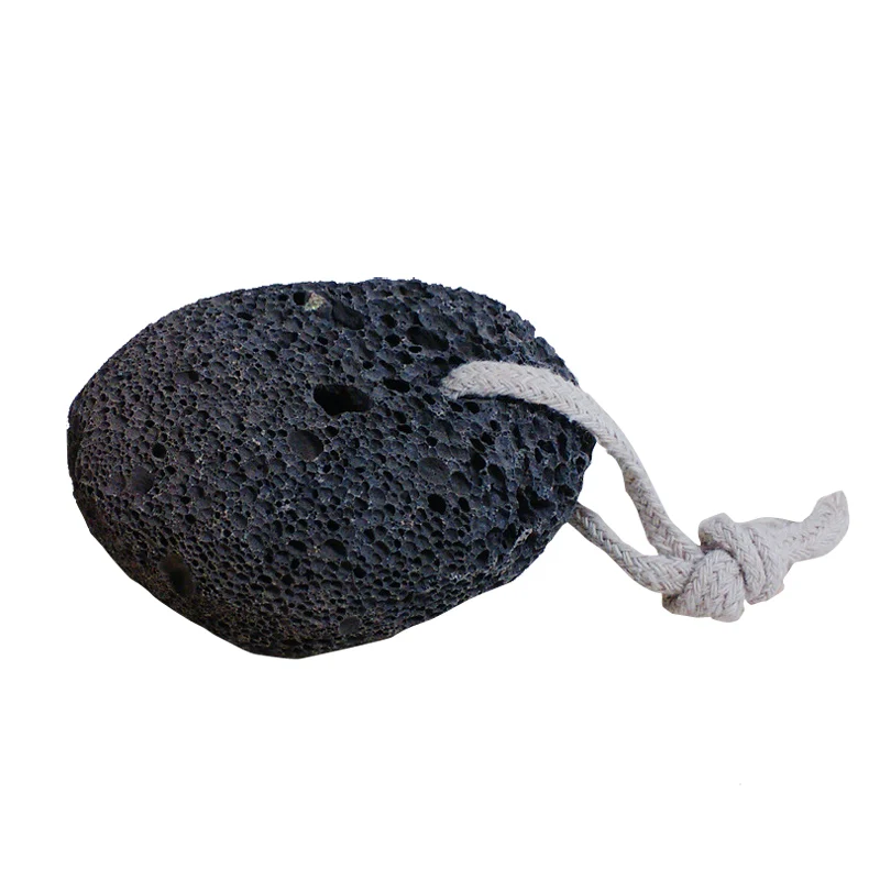 

Natural Paddle Cushion Massage Brush Earth Lava Pumice Stone Remove Dead Skin Foot Massage SPA