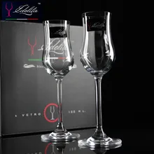 6 шт. в упаковке Кристалл, шампанское, виски, тюльпан, Шерри, высоконогое шампанское