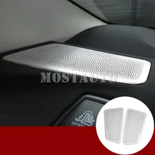 Per BMW 5 Serie G30 G31 Interno Sedile Posteriore Altoparlante Telaio di Copertura Trim 2017-2019 2 pcs