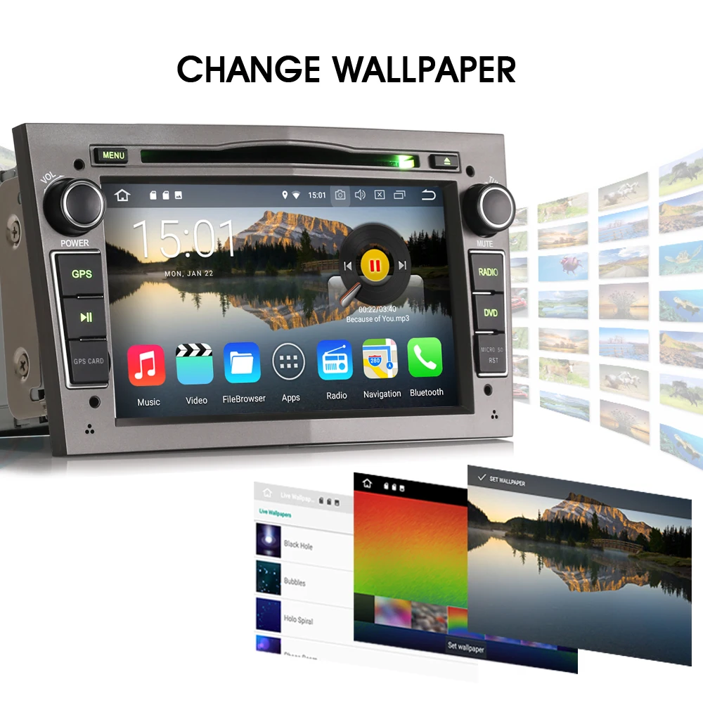 Clearance Android 8.0 DAB+ Sat Navi Autoradio WiFi 3G GPS Radio RDS BT USB Bluetooth SD CD TV Car DVD player FOR Opel Corsa Vectra Zafira 2