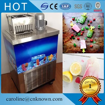 

High performance commercial milk ice lolly popsicle machine with 2 molds 220v/380v