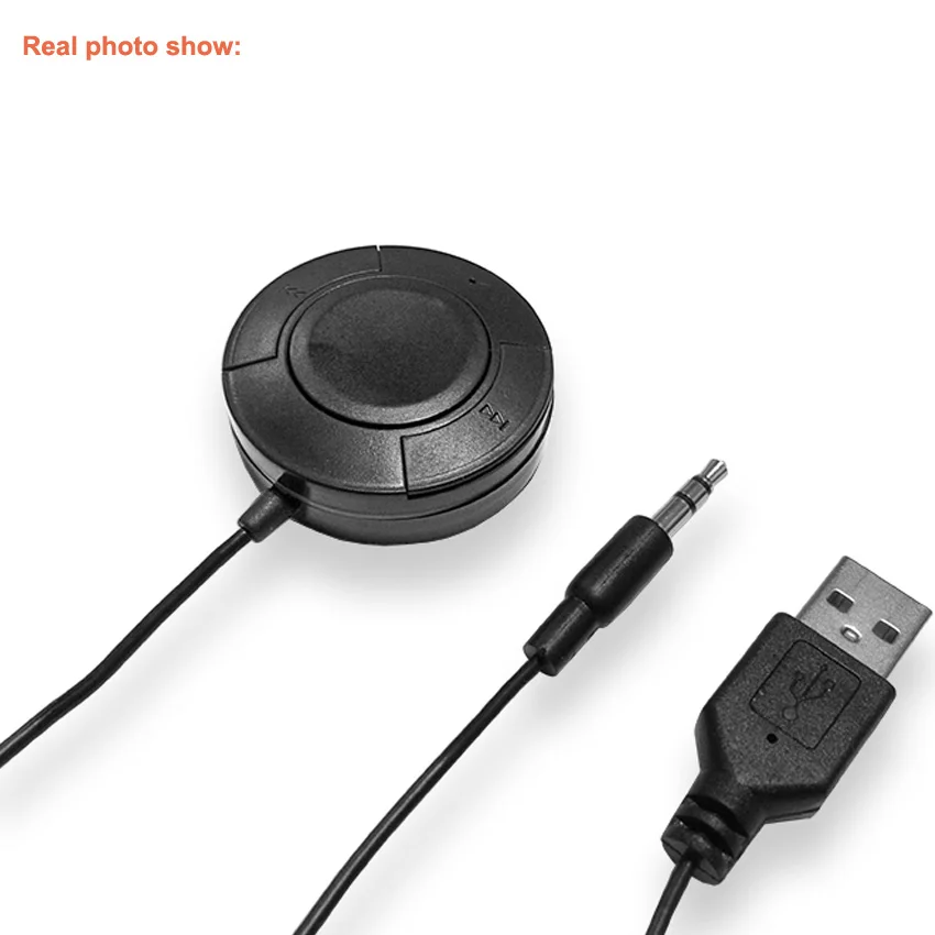 Handsfree Bluetooth Car Kit Bluetooth 4.1 Receiver Aux 3.5mm Audio Output A2DP Wireless Bluetooth Car MP3 Player Receiver