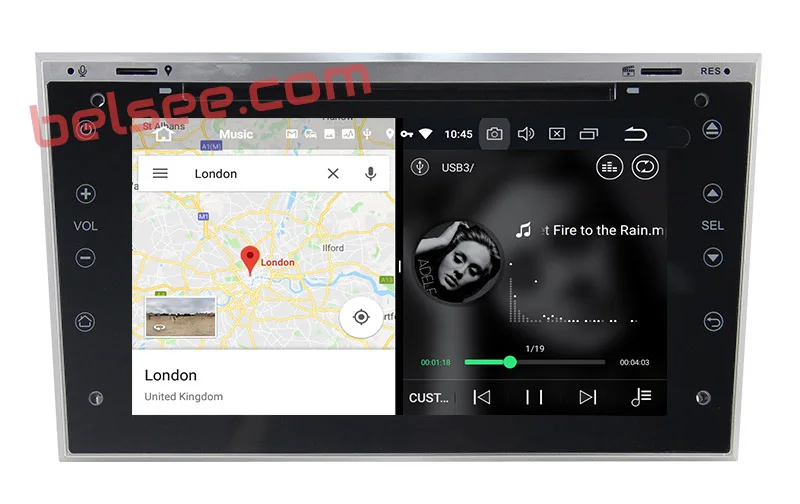 Belsee Android 9,0 Octa 4 Гб PX5 2 Din DVD gps автомобильный радио мультимедиа для Vauxhall Opel Astra H G J Vectra Antara Zafira Corsa