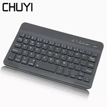 CHYI Ultra Slim Wireless Bluetooth Keyboard for IPad Multimedia Mini Bluetooth Keyboard for IOS Android Tablet Smartphone PC CHYI Ultra Slim Wireless Bluetooth Keyboard for IPad Multimedia Mini Bluetooth Keyboard for IOS Android Tablet Smartphone PC