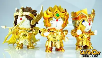 

Hot-selling 1pcs 10cm pvc Japanese anime figure Doraemon cosplay Gold Saint action figure collectible model toys brinquedos