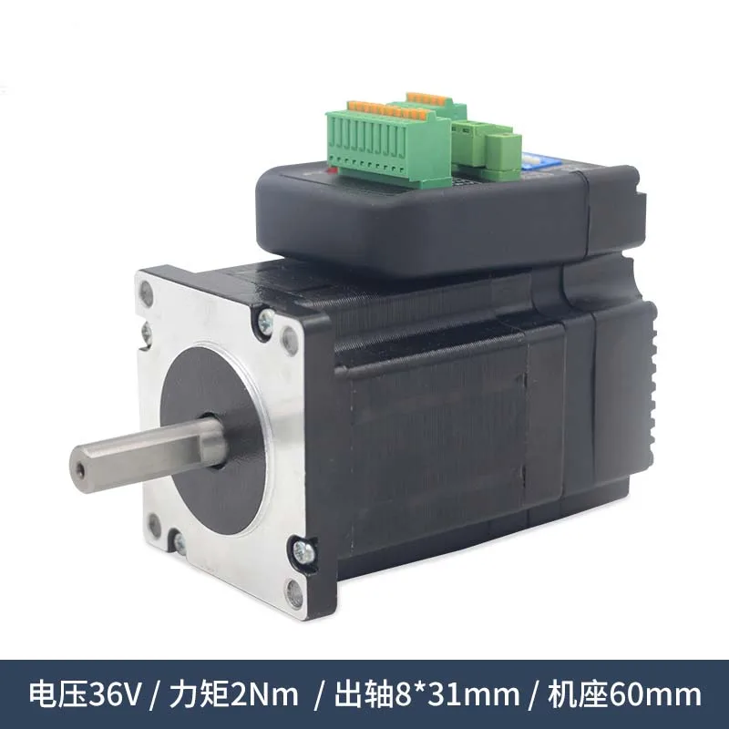 New 3N.M Integrated Step Motor IHSS60-36-30 encoder 1000 lines work 36V driver and motor makeup a close loop system NEMA24 motor
New 3N.M Integrated Step Motor IHSS60-36-30 encoder 1000 lines work 36V driver and motor makeup a close loop system NEMA24 motor