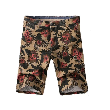

2019 summer cargo shorts for men slim fit men baggy shorts brand streetwear 98% cotton 2% spandex 29-40 print men shorts