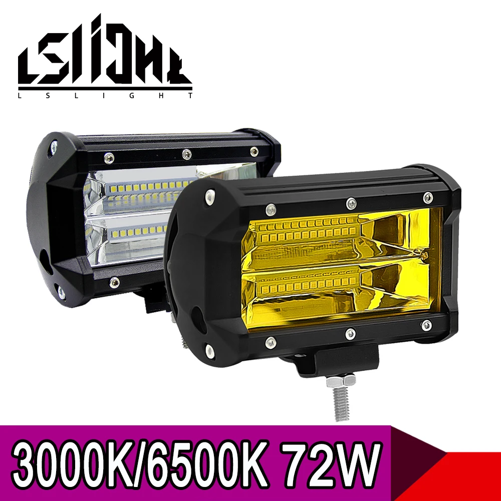 Llight Worklight светодиодные балки 4x4 внедорожные автомобильные аксессуары 3000K 6500K фары