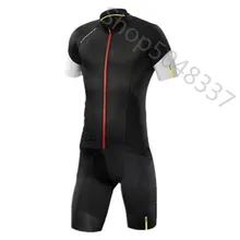 Pro Team триатлон костюм мужской Mavic Велоспорт Джерси Skinsuit комбинезон Майо Одежда для велоспорта Ropa Ciclismo набор для бега велосипеда