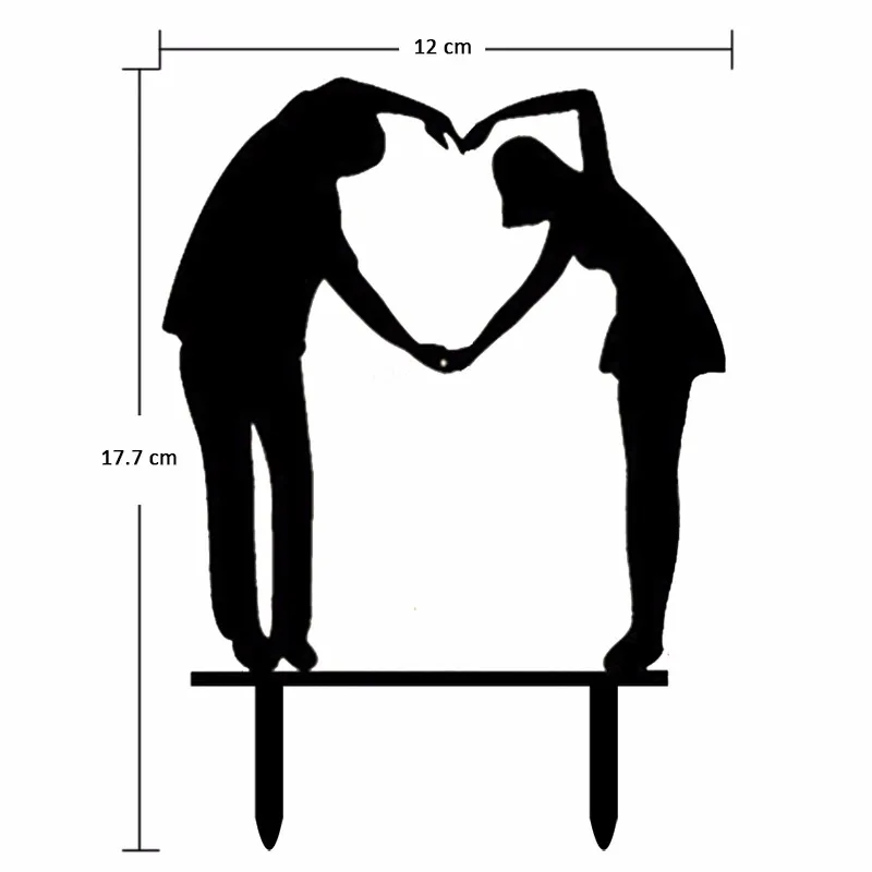 Tronzo свадебный торт Топпер невеста жених Mr Mrs Свадебные украшения акрил черный торт топперы Свадебные вечерние принадлежности для взрослых