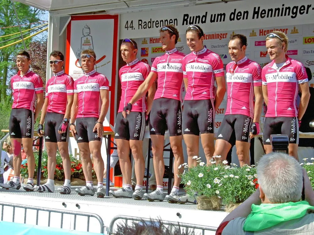 t mobile cycling jersey