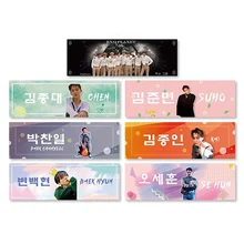 1 шт. Kpop EXO концертная ручная поддержка ткань для баннер висящий плакат для фанатов коллекция подарок