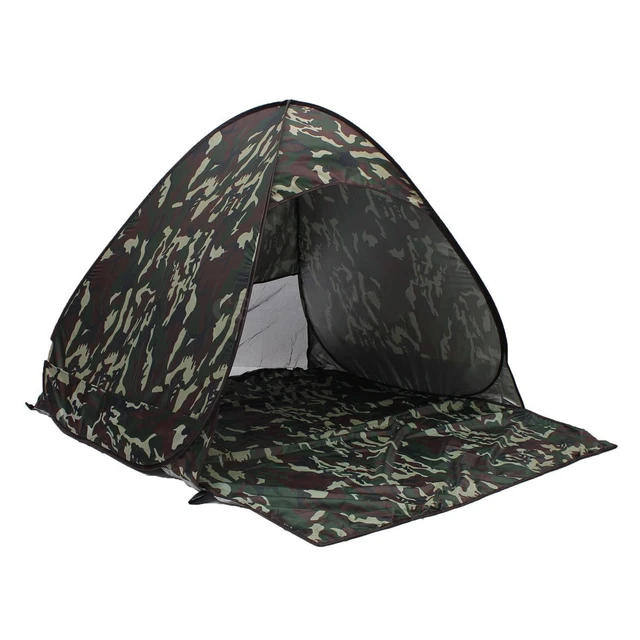 Best Offers New Sale Outdoor 2-3 Person Automatic Waterproof Camouflage Camping Hiking Family Tent