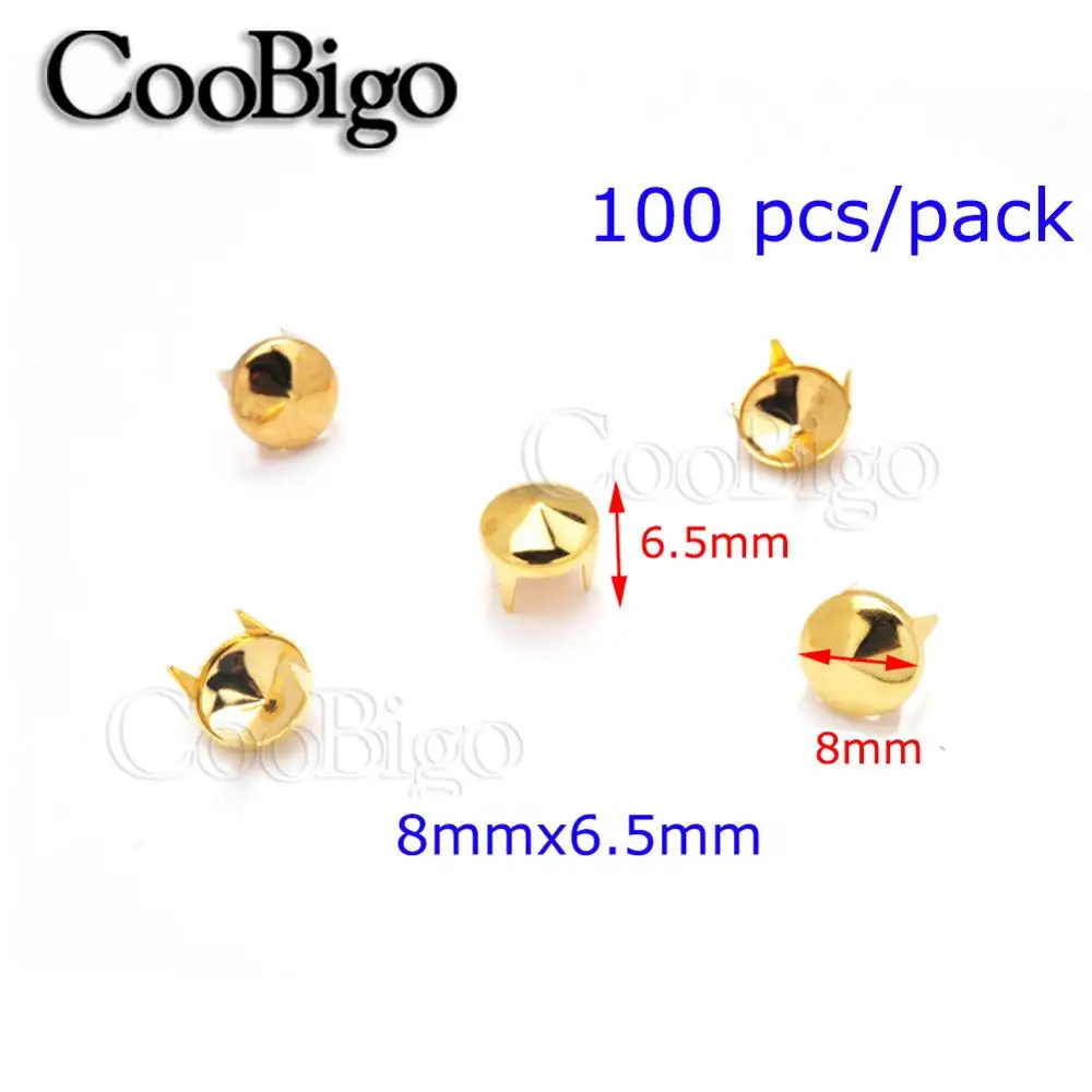 8x6.5mm Golden x100