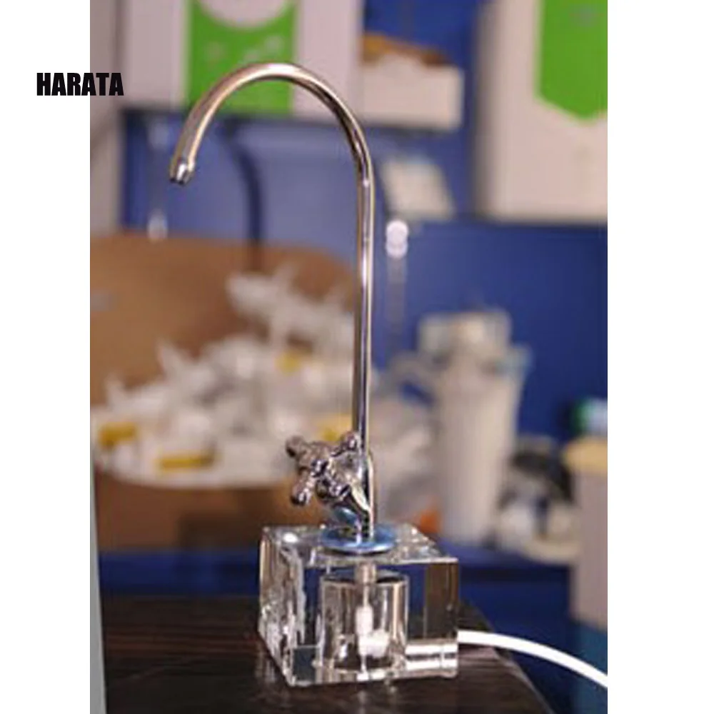 

Crystal base water purifier 2 points faucet Coffee table mobile faucet water faucets