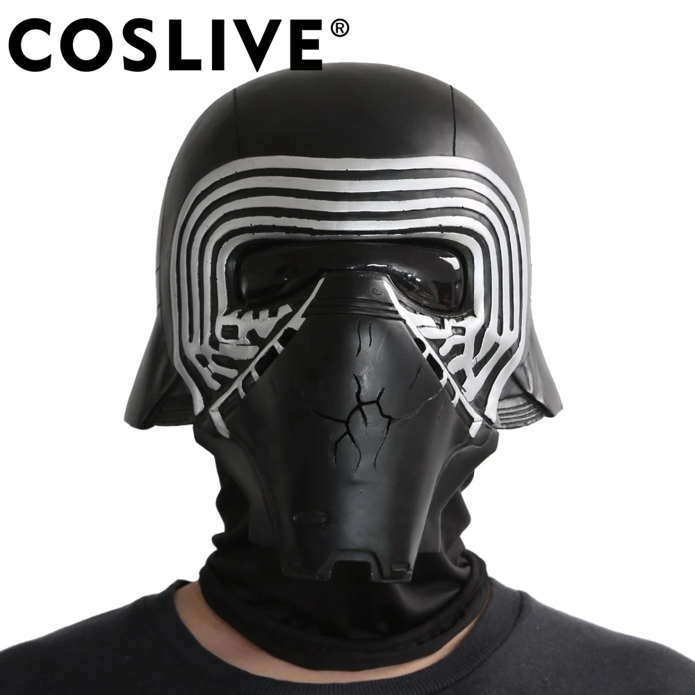 Coslive классический шлем Kylo Ren Звездные войны 7 The Force Awakens Косплей крутой ПВХ полный