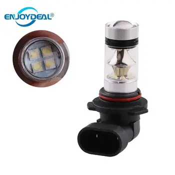 

2PCS 2828 SMD 100W LED C ar D RL Fog Light Headlight Lamp Bulb C ar Styling Auto Headlamp H 1 H 3 H 4 H 7 H 8/H 11 9005 9006