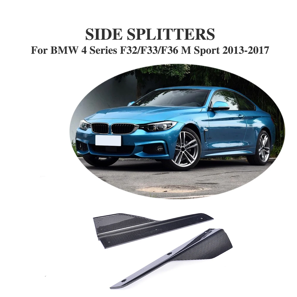 Фартуки из углеродного волокна для BMW 4 серии 435i M Sport купе 2 двери 2013 2017|for bmw|carbon