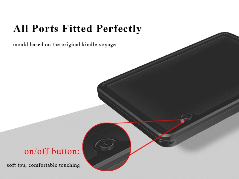 Waterproof Case for Amazon Kindle Voyage (2)