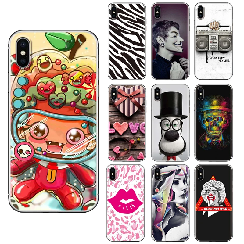 Stylish Pattern Series Soft Phone Case For Asus Zenfone ZC520TL/ ZB552KL/ ZS620KL(ZE620KL) TPU Silicone Cover |