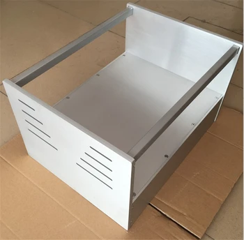 

D-092 CNC All Aluminum Chassis Case Box Cabinet for DIY Audio Power Amplifier 320mm*420mm*250 mm 320*420*250 mm