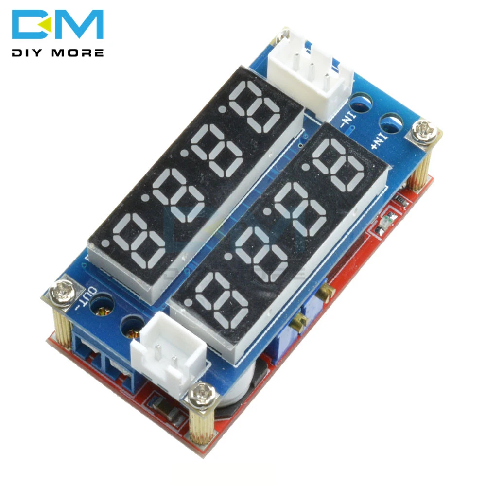 3Pcs 5A Einstellbare Leistung Dc-Dc-Lademodul Mit Treiber Mit Voltmeter ry 3Pcs 5A Einstellbare Leistung Dc-Dc-Lademodul Mit Treiber Mit Voltmeter ry