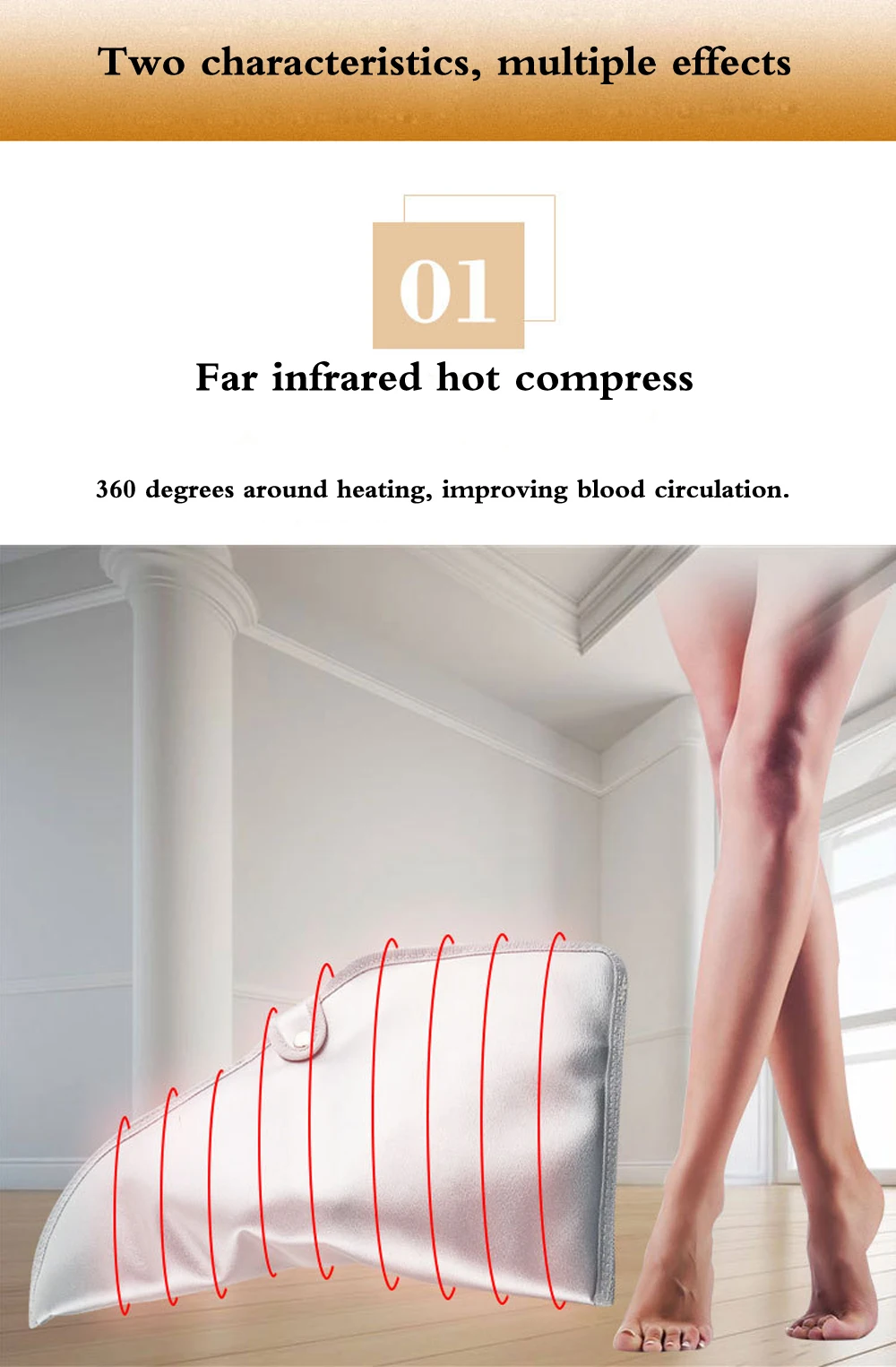 Foot Massager Electric Far Infrared Foot Care Device (14)