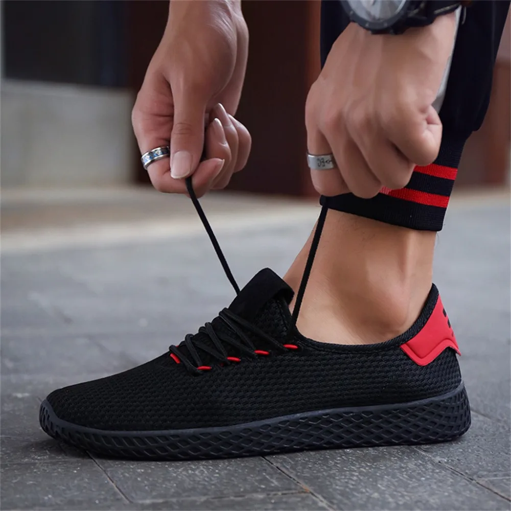 2019 Men's summer running mesh sneakers students breathable sports and leisure shoes  for male comfortable sneakers homens 40 (11)