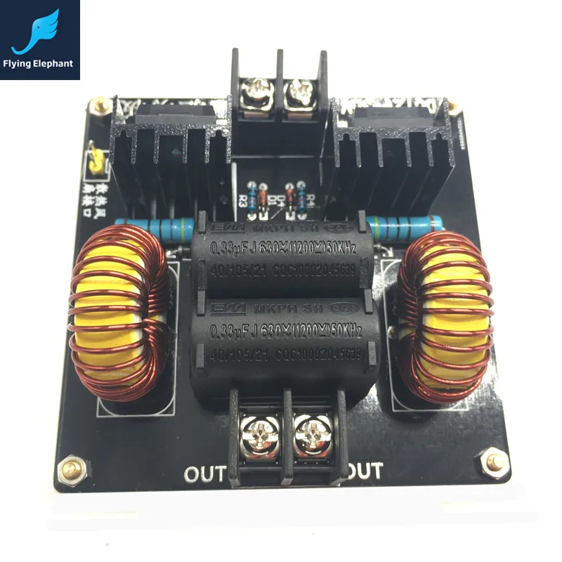 ZVS Driver Board No Tap ZVS Tesla Coil Power Supply Voltage Generator