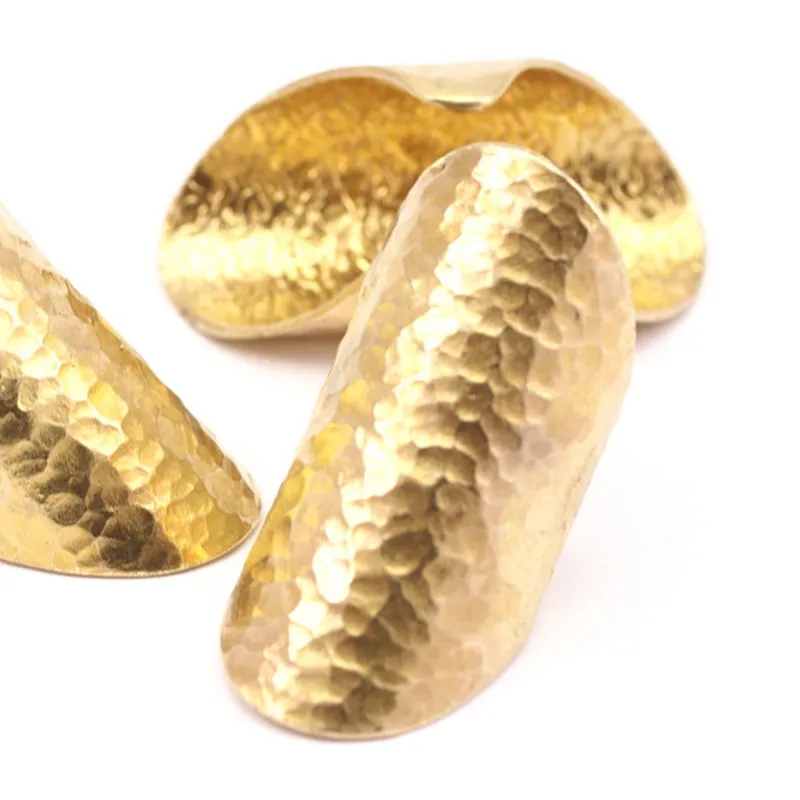

2pc.. Raw Brass Adjustable Rings blank- yN141