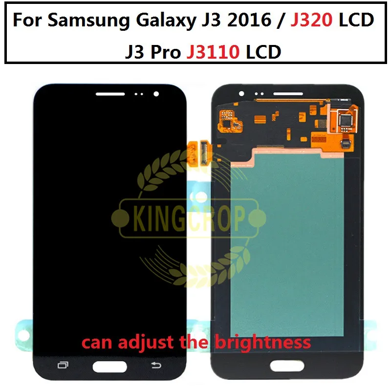 Для SAMSUNG GALAXY J3 LCD J320 J320F SM Pro j3110 дисплей сенсорный экран дигитайзер в сборе Замена