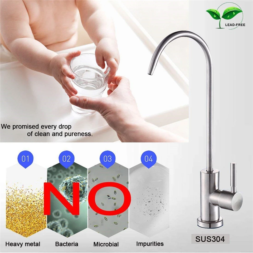 SHMIAO-Kitchen-Sink-Drinking-Water-Faucet-Commercial-Water-Filtration-Faucet-Brushed-Nickel-Filter-100%-Lead-Free-14-Inch-Tube (2)