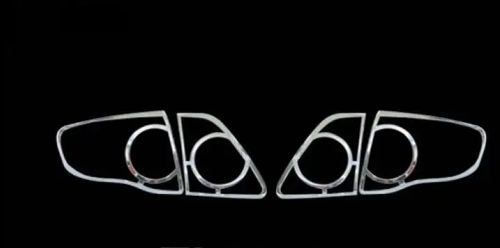 

For corolla 2008-2010 ABS Chrome Car Rear Taillight Covers Tail light Protector Decoration