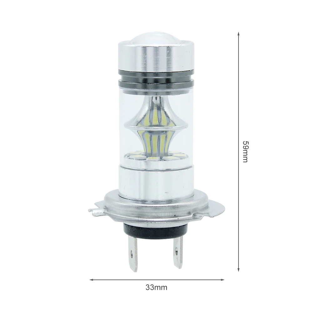 ANBLUB H7 LED 3030 SMD 20 светодиодный s Противотуманные фары автомобиля 12 в супер яркие