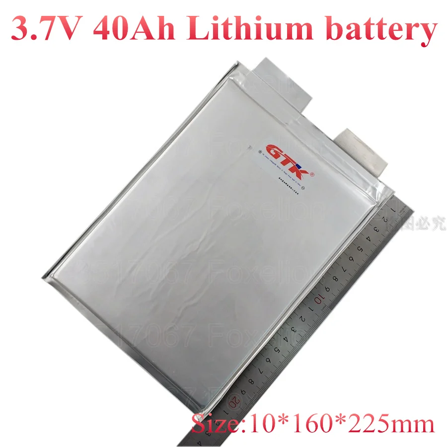 

10pcs/lot li-ion battery 3.7v 40Ah 3C lithium battery cells lipo battery cell for diy pack electric scooter ebike power motor