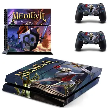 

Game Medievil PS4 Skin Sticker Decal for Sony PlayStation 4 Console and 2 controller skins PS4 Stickers Vinyl