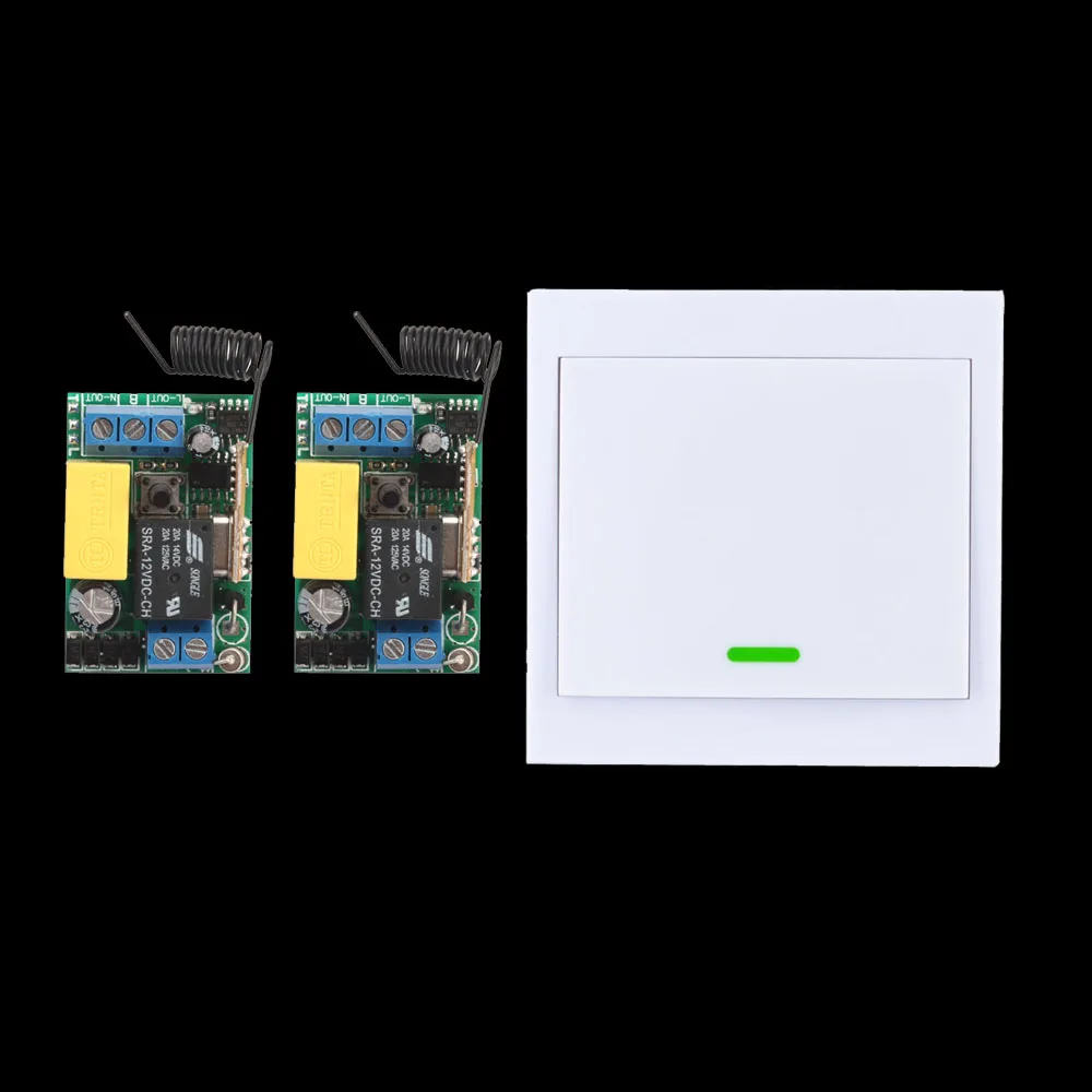 Smart Home 220V Ceiling Lamp Light LED Bulb Remote Control Switch