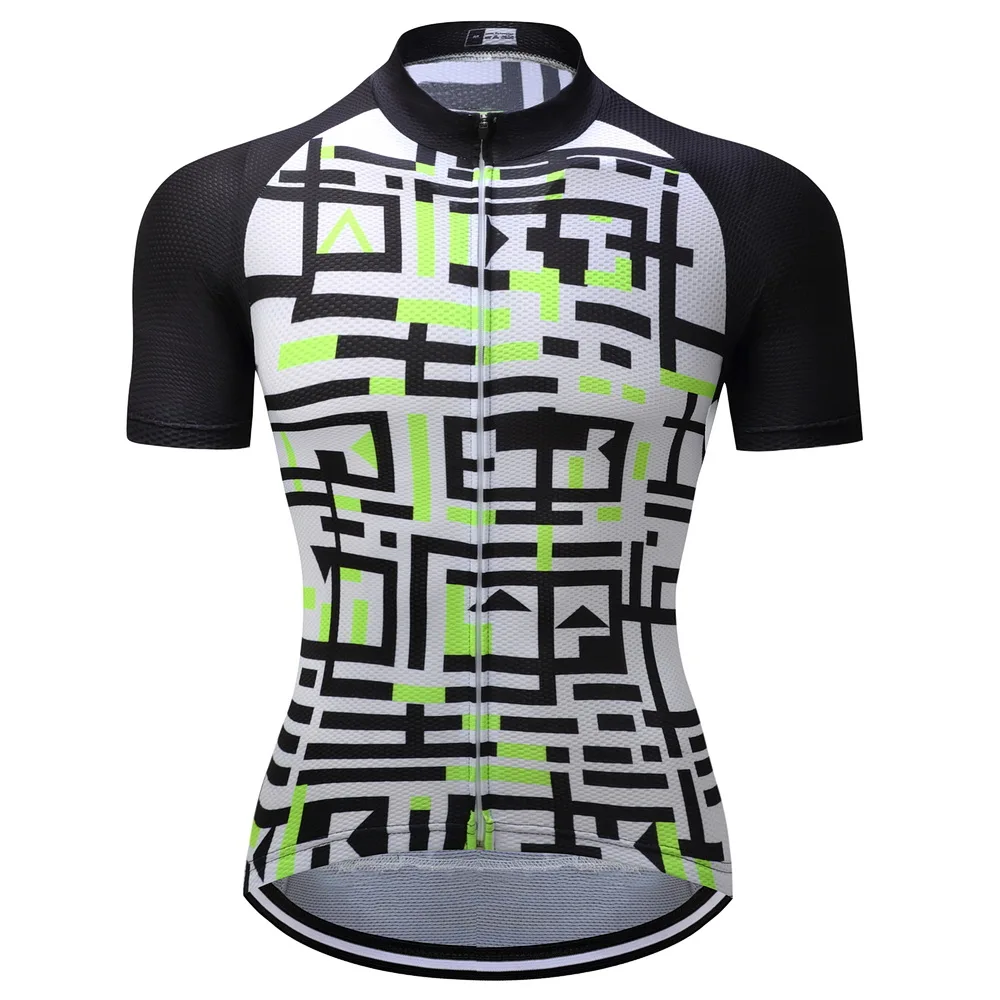 2017 Brand Mans Black Pattern Racing Bike Pro Team Cycling Clothing