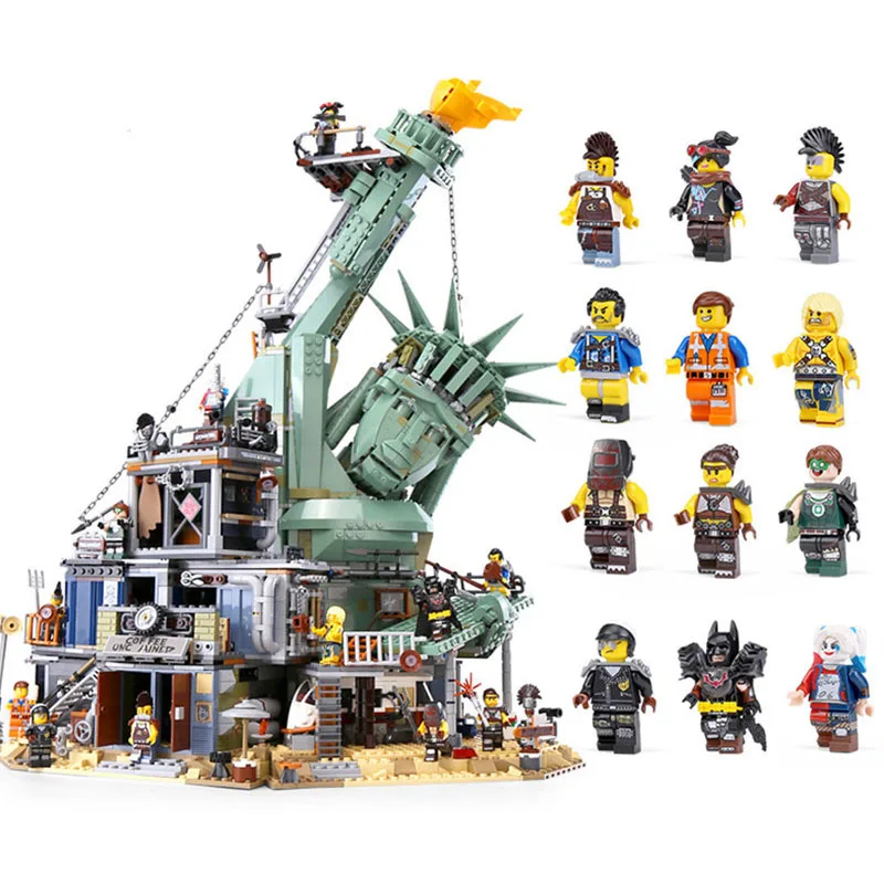 DHL 45014 фильм 3560 шт Совместимость с Legoing 70840 Добро пожаловать в apocalypseberg Набор