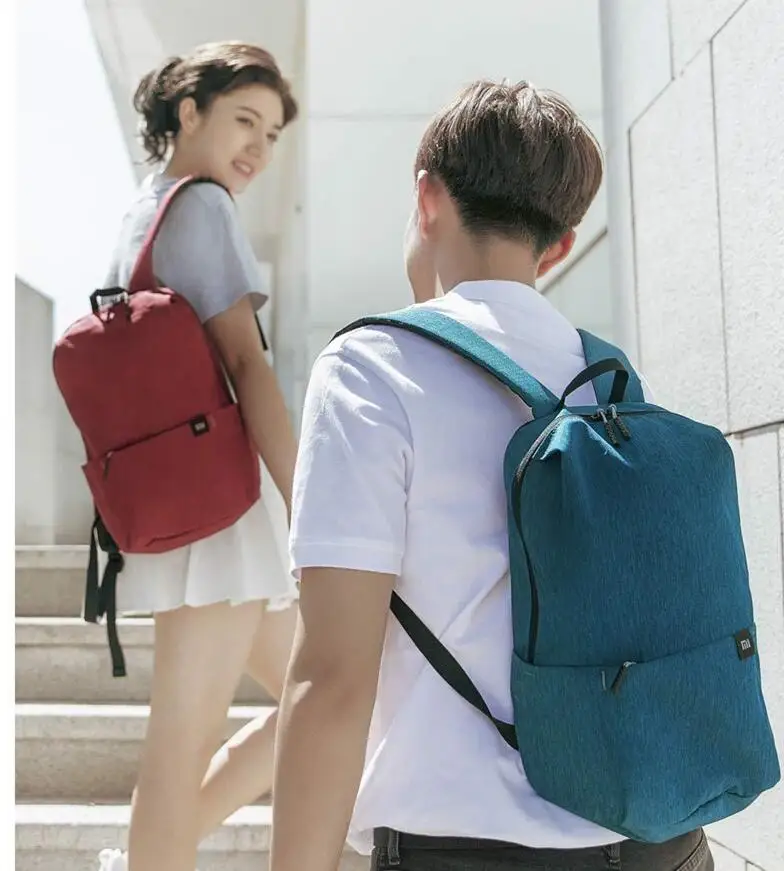 Original Xiaomi Mi Backpack 10L Bag Colorful small Size 165g