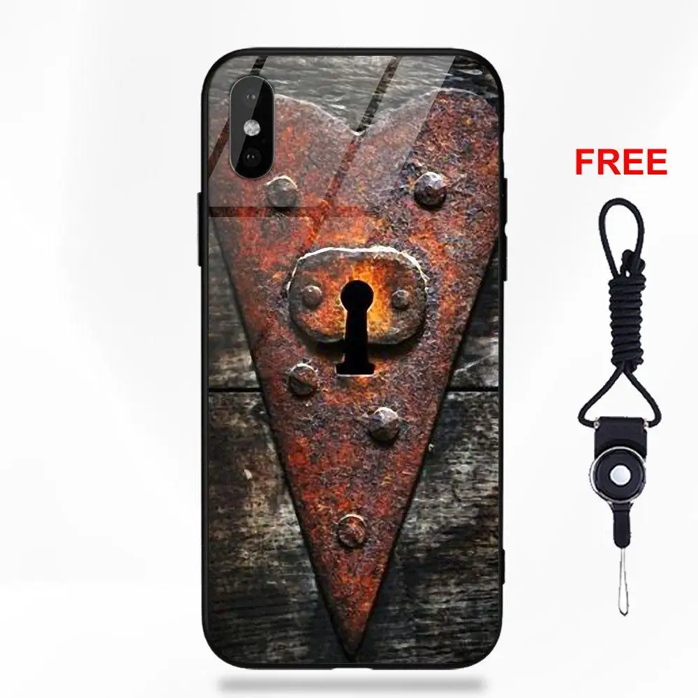 Vvcqod для Apple IPhone X XS Max XR 5 5C 5S SE 6 S 7 8 плюс мягкая TPU оправа закаленное стекло
