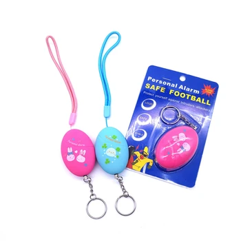 

New Smart Electronics Egg Shape Self Defense Alarm Women Girl Security Protect Alert Personal Safety Scream Loud Keychain Alarm