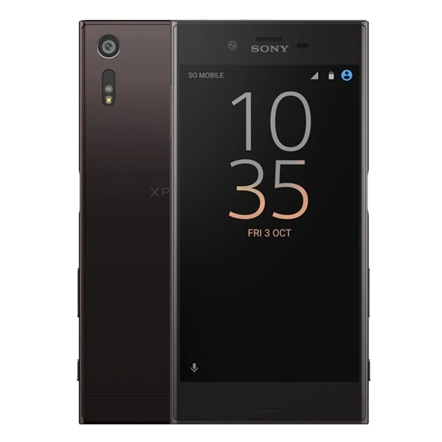 Sony Xperia XZ F8332, две sim-карты, 3 ГБ ОЗУ, 64 Гб ПЗУ, четыре ядра, Android 5,2 дюймов, 23 МП, wifi, 2900 мАч, разблокированный GSM LTE мобильный телефон - Цвет: Black