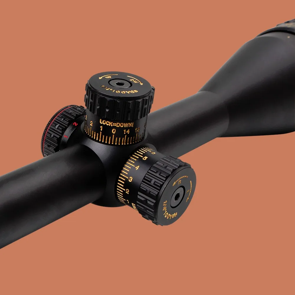 Hunting Tactical Optical Sight SNIPER NT 6-24X50 AOGL Full Size Glass Etched Reticle RGB llluminate Rifle Scope 6