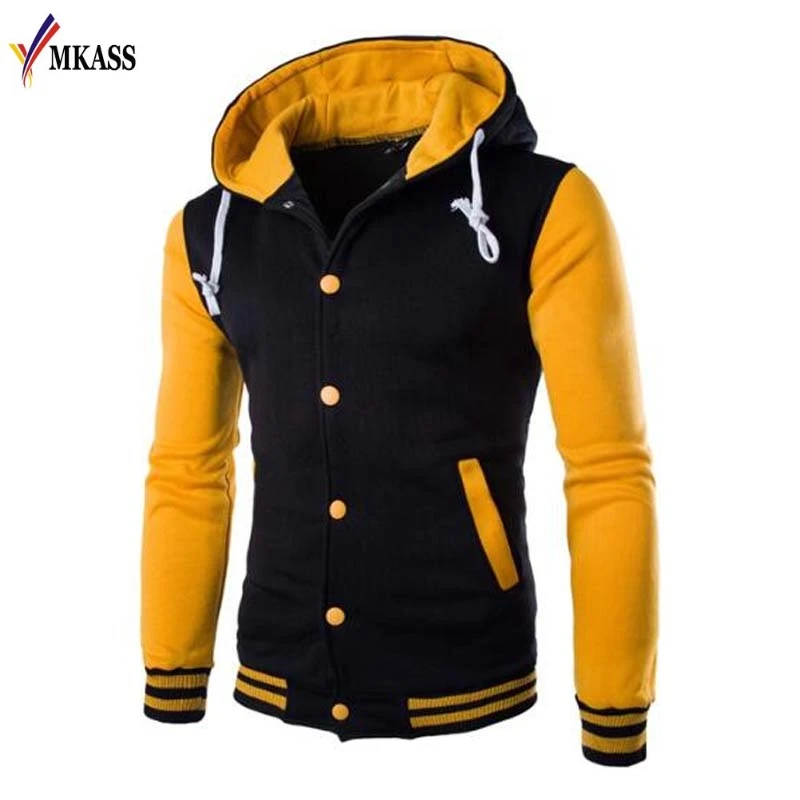 

New Arrival Autumn And Winter Even The Cap 8 Colors Men's Slim Velour Hoodie