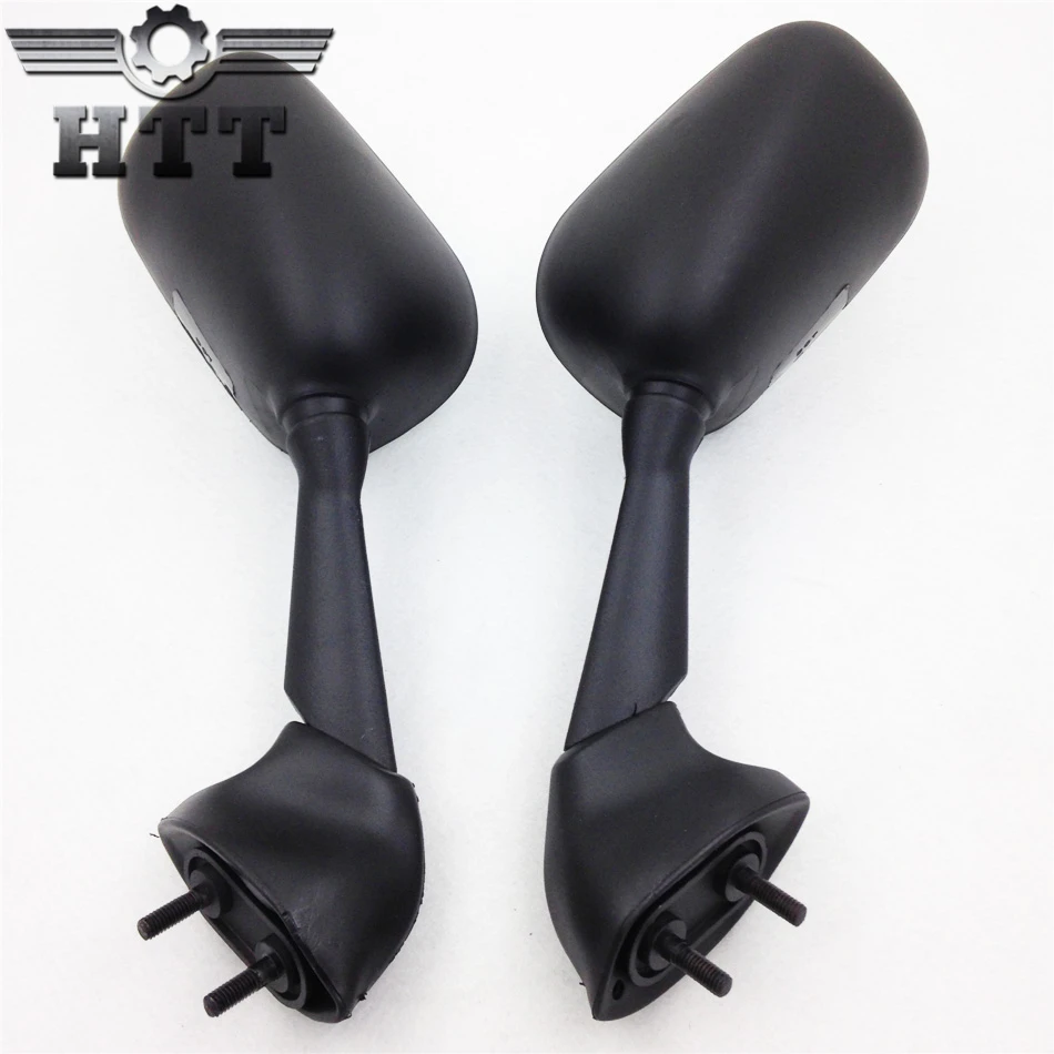 Aftermarket Запчасти для мотоциклов гоночные зеркала подходят для Yama FZS600 Fazer 2000 2001 ЧЕРНЫЙ